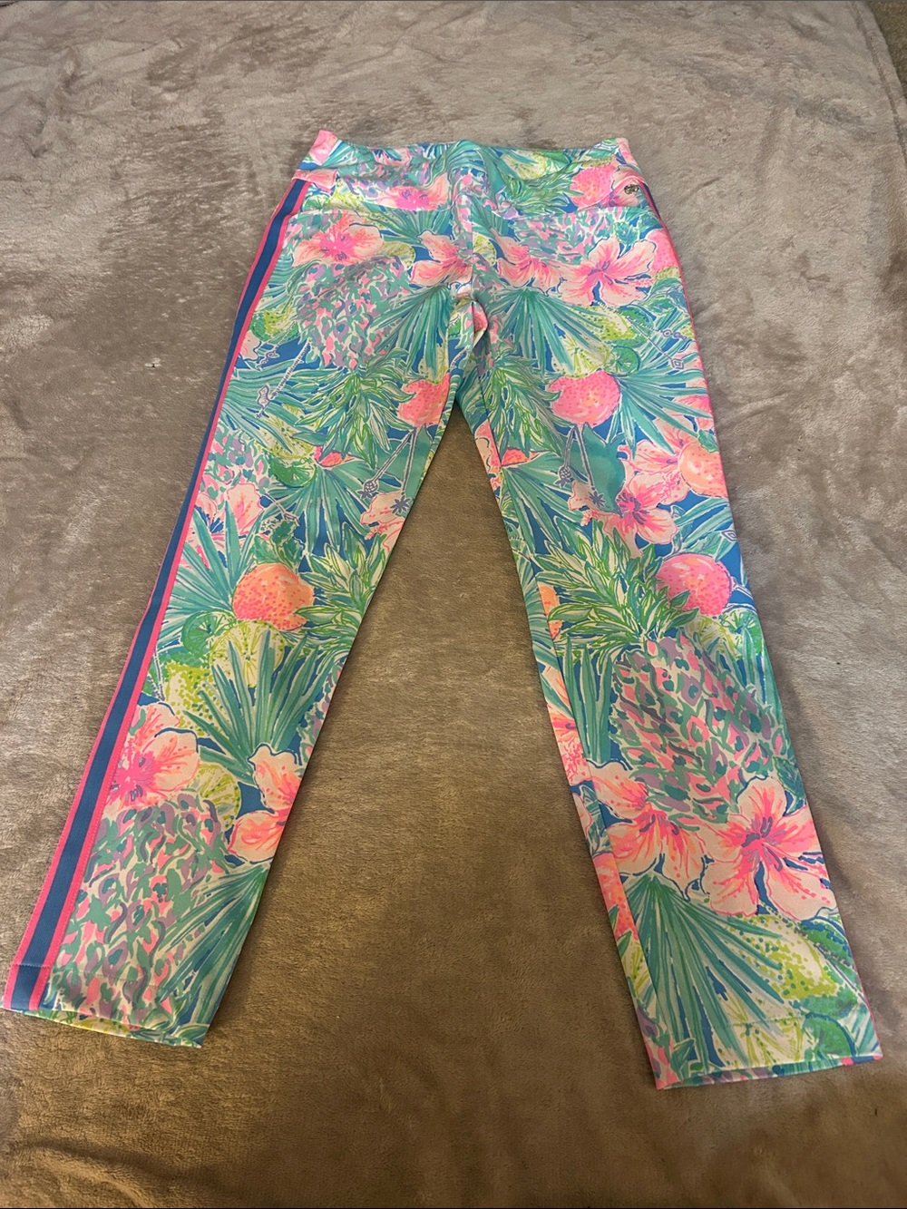 Lilly Pulitzer corso golf pant in multi swizzle in